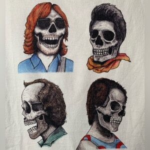 Phish Phab Four Fruit of the Loom White T-Shirt